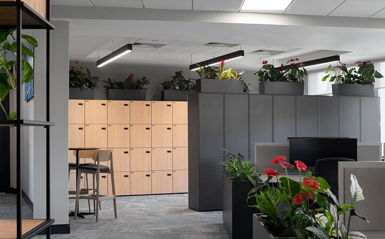 辦公室空間設計，賦予了員工健康工作方式