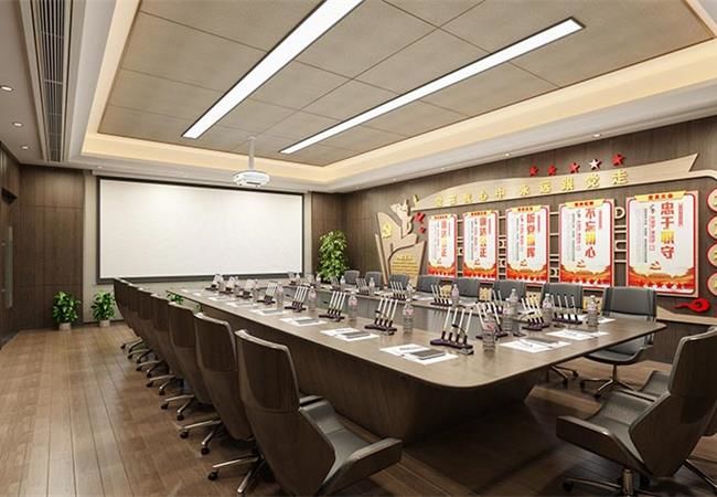 合肥辦公會議室裝修設計如何平衡功能性與美觀性